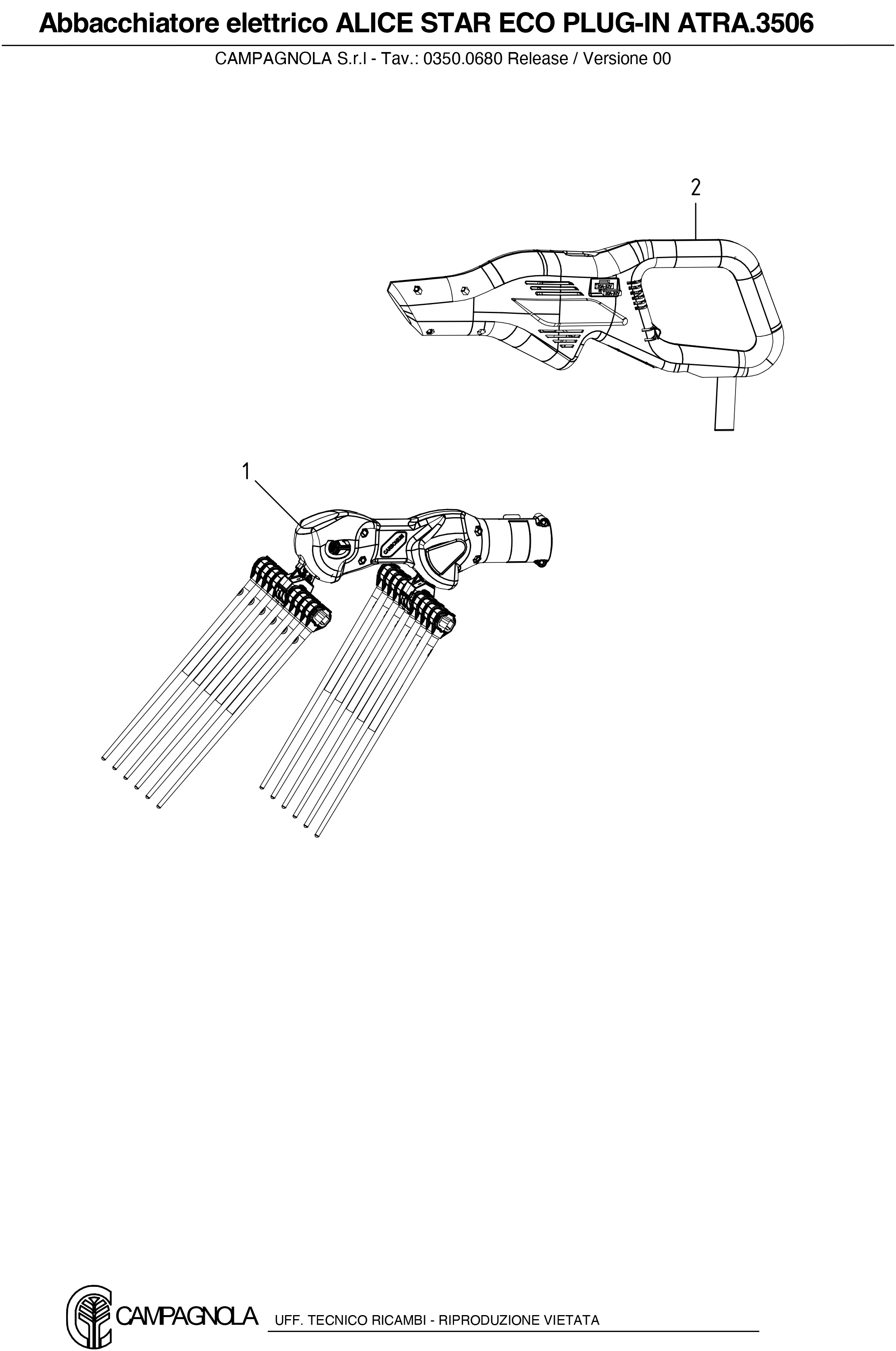 ATRA.3506_Abbacchiatore elettrico ALICE STAR ECO PLUG-IN